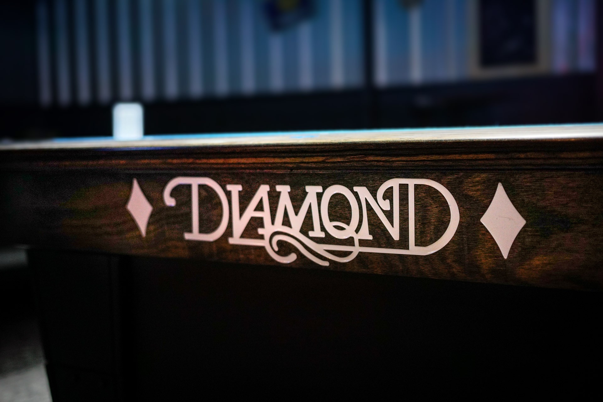 Diamond Pool Tables at Bumpers Billiards in Huntsville, Alabama